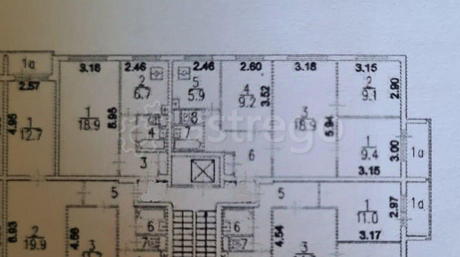 4-комн. квартира, 62.9 м2, 6/9 эт. Москва - изображение 3