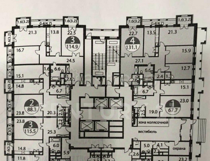 4-комн. квартира, 131.1 м2, 4/33 эт. Москва - изображение 5