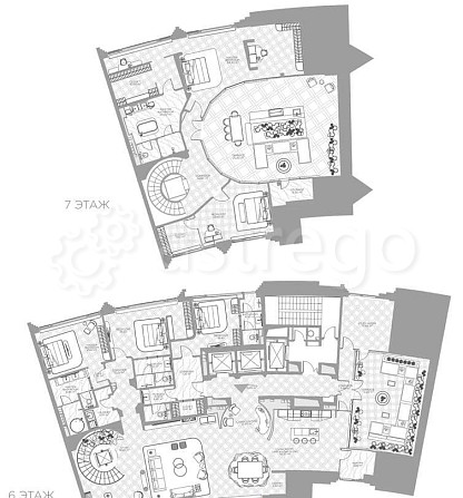 6-комн. квартира, 500.5 м2, 6/7 эт. Москва - изображение 1