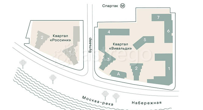 4-комн. квартира, 184.2 м2, 19/19 эт. Москва - изображение 2