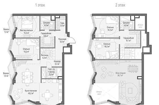 4-комн. квартира, 154 м2, 10/15 эт. Москва