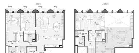 4-комн. квартира, 211.16 м2, 3/12 эт. Москва