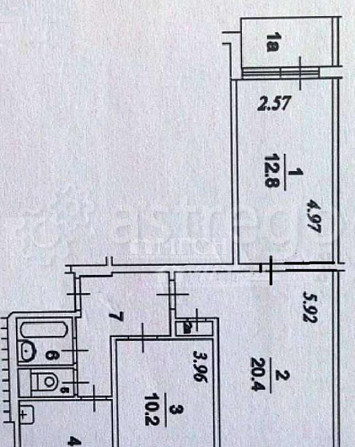 3-комн. квартира, 61.3 м2, 5/9 эт. Москва - изображение 1