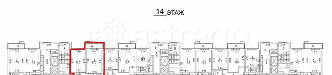 4-комн. квартира, 96.1 м2, 14/14 эт. Москва - изображение 7
