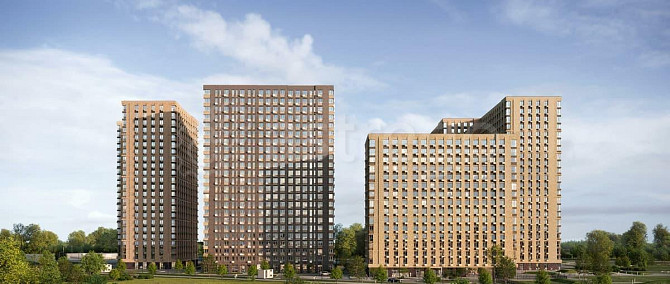1-комн. апарт-ы, 34.17 м2, 4/23 эт. Москва - изображение 1