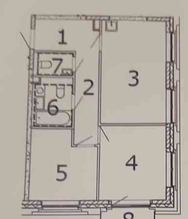 3-комн. квартира, 60 м2, 8/17 эт. Москва