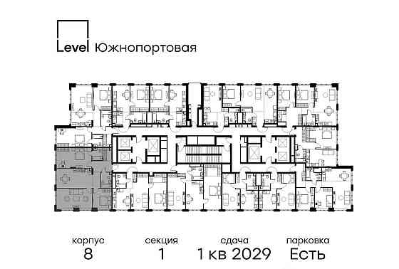 3-комн. квартира, 93.7 м2, 30/49 эт. Москва
