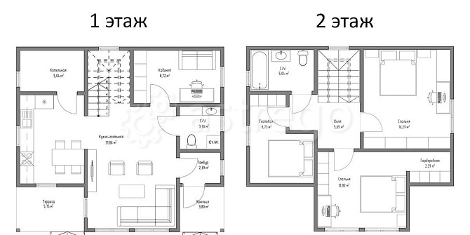 Коттедж, 139 м2, 2 эт. Москва - изображение 1