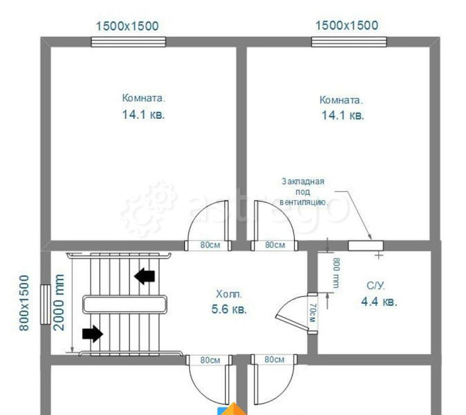 Дом, 140 м2, 8 соток, 2 эт. Москва - изображение 3