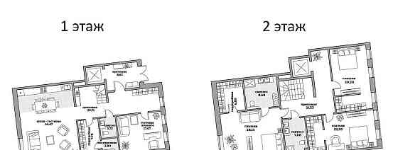 Таунхаус, 224.22 м2, 2 эт. Москва