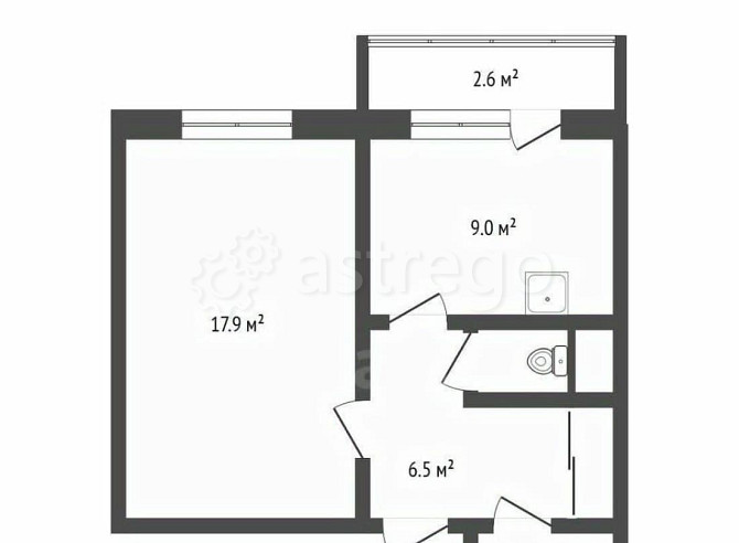 1-комн. квартира, 39 м2, 1/5 эт. Тында - изображение 3