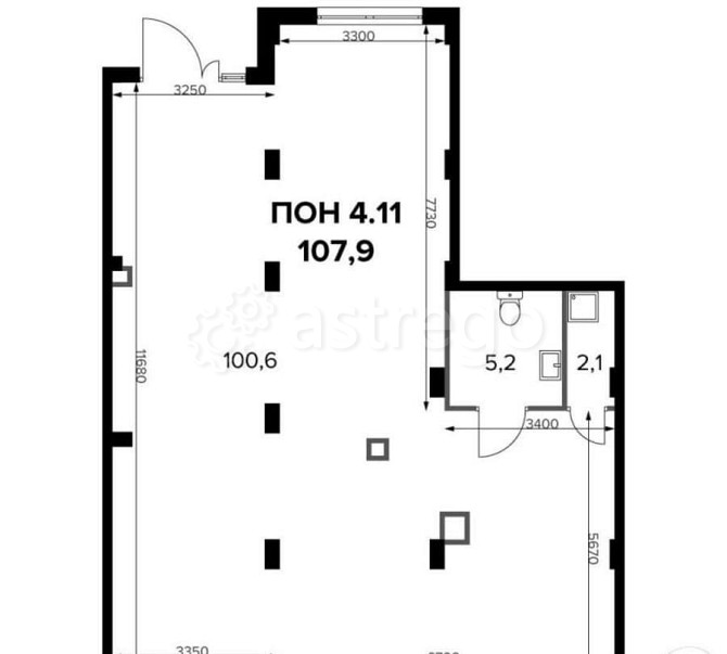 Офис, 107.6 м2 Москва - изображение 3