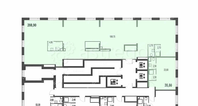 Офис, 237.7 м2 Москва - изображение 6