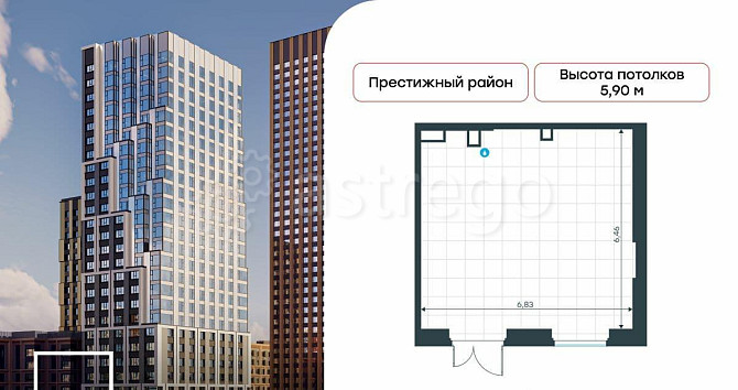 Свободного назначения, 43.9 м2 Москва - изображение 1