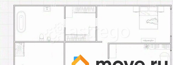 3-комн. апарт-ы, 75 м2, 2/8 эт. Москва - изображение 6