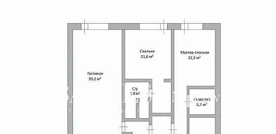 3-комн. апарт-ы, 127.8 м2, 4/7 эт. Москва