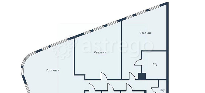 3-комн. квартира, 140 м2, 3/11 эт. Москва - изображение 4