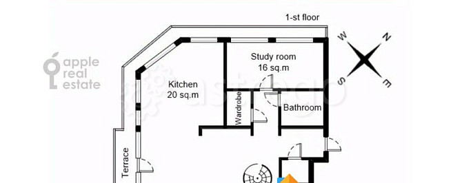 5-комн. квартира, 212 м2, 10/11 эт. Москва - изображение 4