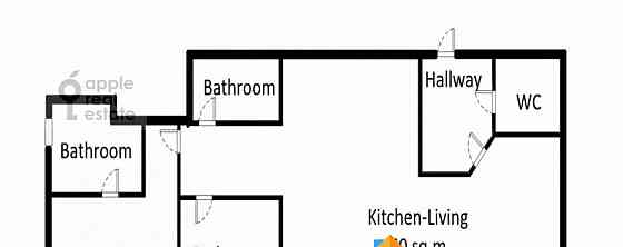 3-комн. квартира, 150 м2, 4/11 эт. Москва