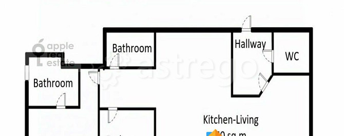 3-комн. квартира, 150 м2, 4/11 эт. Москва - изображение 2
