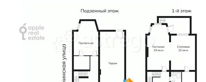 6-комн. квартира, 322 м2, 1/3 эт. Москва - изображение 6