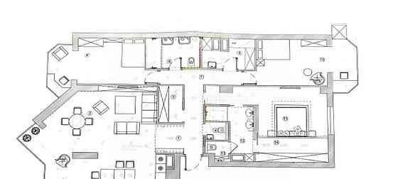 4-комн. квартира, 160 м2, 7/19 эт. Москва