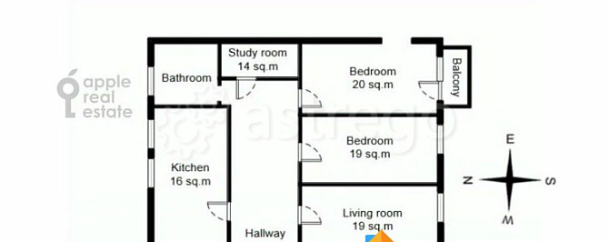4-комн. квартира, 107 м2, 7/9 эт. Москва - изображение 6