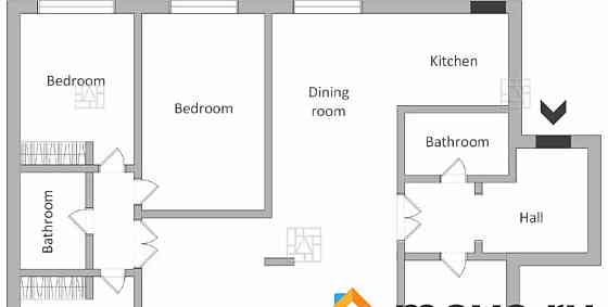 5-комн. квартира, 160 м2, 2/6 эт. Москва