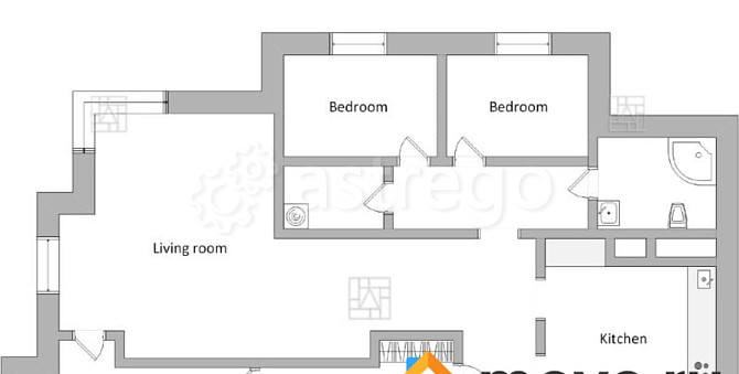 4-комн. квартира, 168 м2, 3/16 эт. Москва - изображение 2