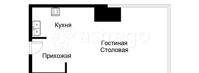 2-комн. апарт-ы, 83.6 м2, 29/68 эт. Москва - изображение 3