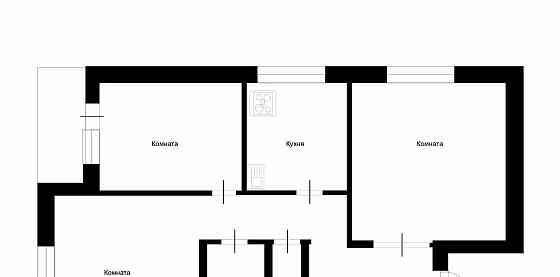 3-комн. квартира, 62 м2, 6/12 эт. Москва