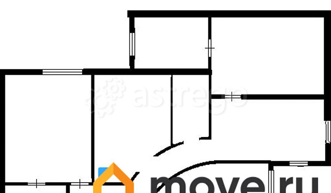 4-комн. квартира, 180 м2, 2/3 эт. Москва - изображение 5