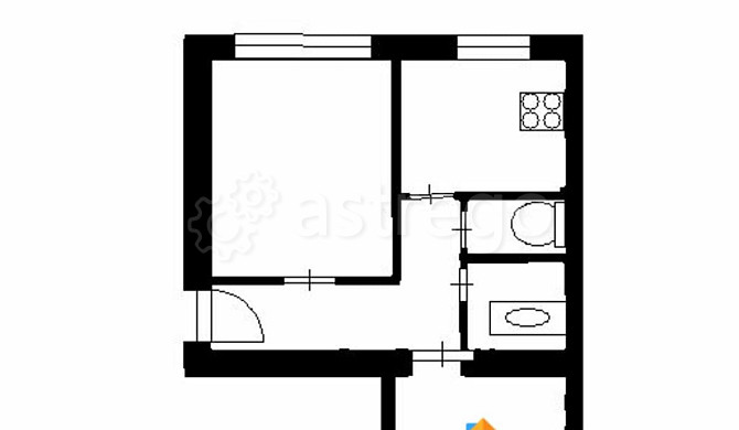 1-комн. квартира, 32 м2, 2/5 эт. Москва - изображение 6