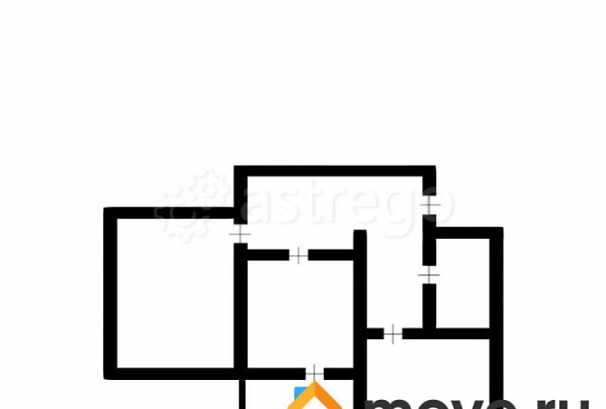 2-комн. квартира, 58 м2, 13/14 эт. Москва - изображение 6