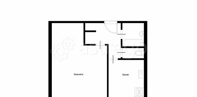 1-комн. квартира, 40 м2, 3/15 эт. Москва - изображение 7