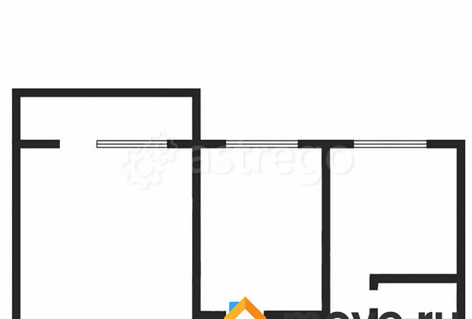 2-комн. квартира, 60 м2, 10/14 эт. Москва - изображение 5