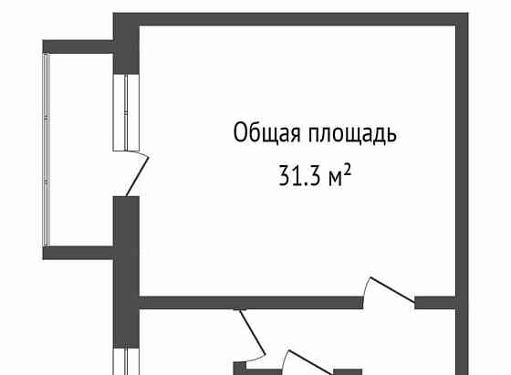 1-комн. квартира, 32 м2, 2/5 эт. Москва