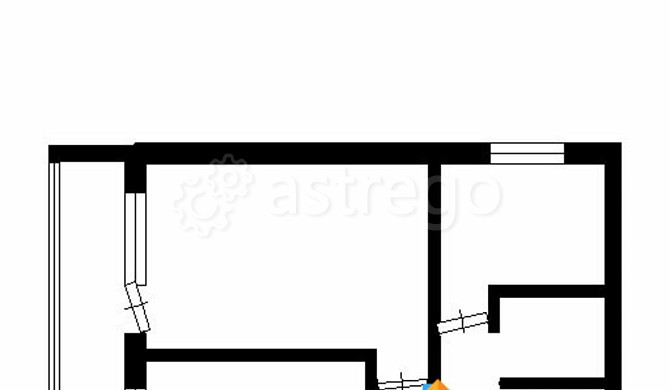 2-комн. квартира, 38.2 м2, 4/9 эт. Москва - изображение 4