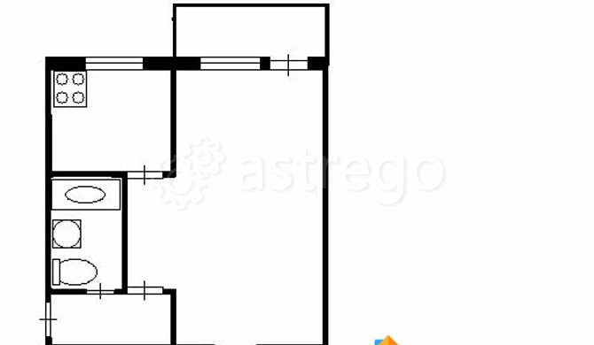 2-комн. квартира, 45 м2, 2/5 эт. Москва - изображение 7