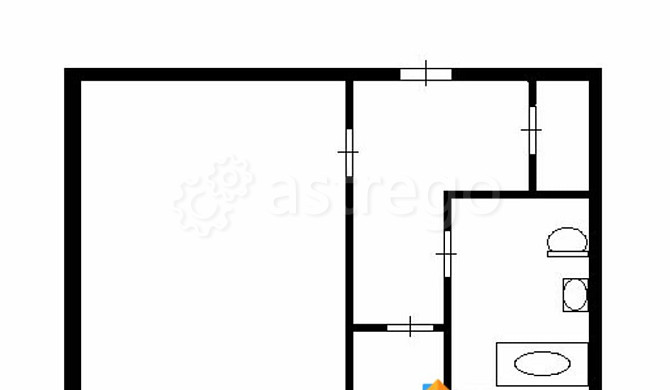 1-комн. квартира, 30.8 м2, 5/5 эт. Северодвинск - изображение 6