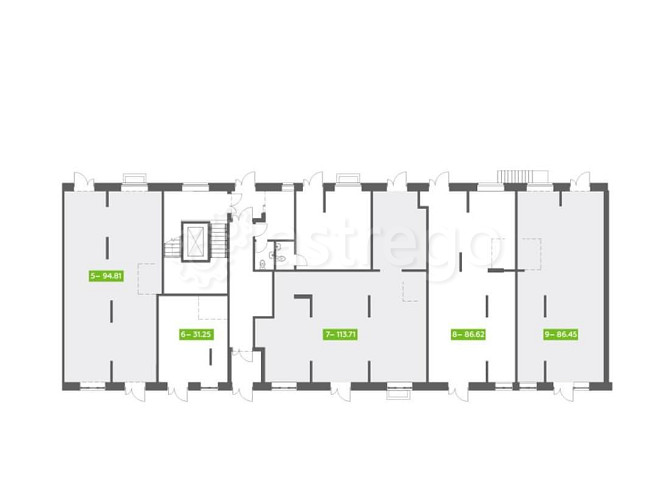 1-комн. квартира, 37.6 м2, 1/9 эт. Северодвинск - изображение 5