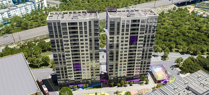 2-комн. квартира, 73 м2, 2/19 эт. Астрахань - изображение 5
