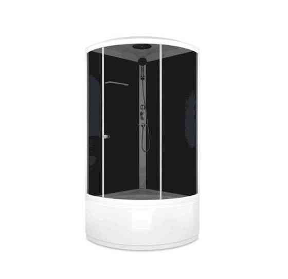 Душевая кабина Simple99high 90x90 высокий поддон тонированное стекло DOMANI-Spa DS01Sm99HBT00У 023-5 Москва