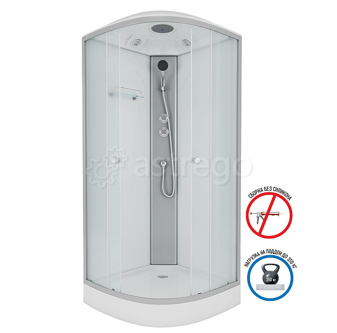 Душевая кабина Niagara Eco 80х80х215 E80/13/MT Красноярск - изображение 1