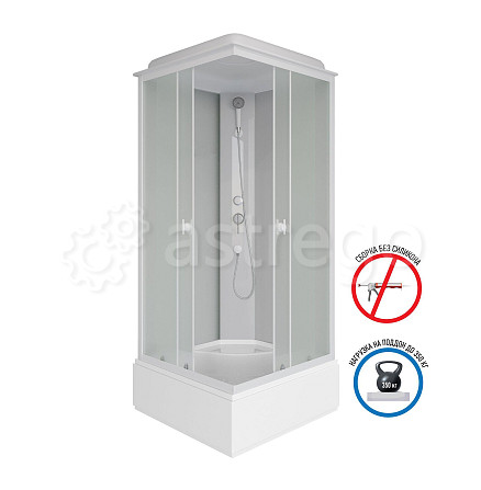 Душевая кабина Niagara Promo 100х100х215 P100/26Q/MT Красноярск - изображение 1