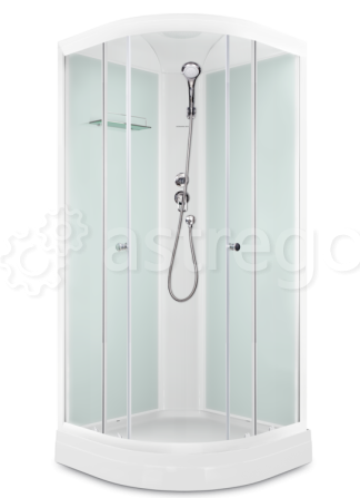 Душевая кабина 90х90 низкий поддон Domani-Spa Delight 99 Б/М Красноярск - изображение 1