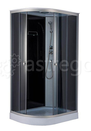 Душевая кабина NG-3512-14R 1200х800х2150 низкий поддон 13см стекло ТОНИРОВАННОЕ 3 места Niagara Москва - изображение 1