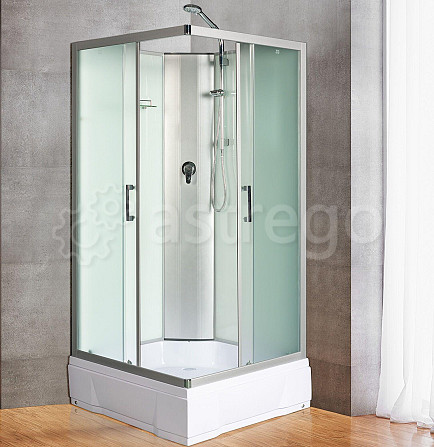 Душевая кабина 90х90 средний поддон River Quadro 90/24 MT б/к Красноярск - изображение 1