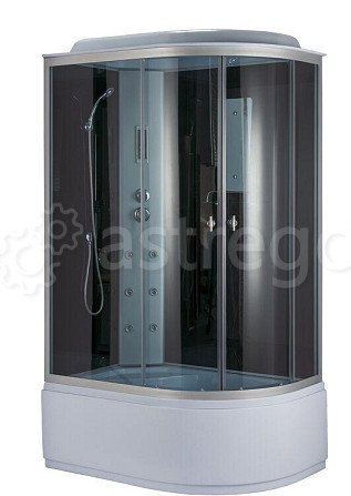 Душевая кабина NG-3520-14L 1200х800х2150 высокий поддон 45см стекло ТОНИРОВАННОЕ 4 места Niagara Москва - изображение 1
