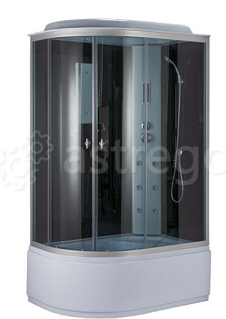 Душевая кабина NG-3520-14R 1200х800х2150 высокий поддон 45см стекло ТОНИРОВАННОЕ 4 места Niagara Москва - изображение 1